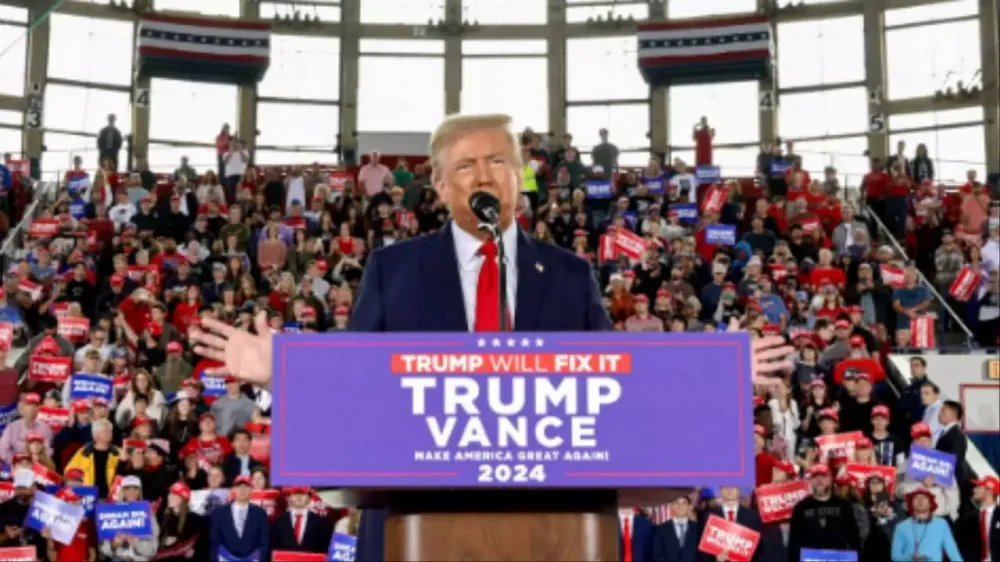 ‘Era de ouro nos EUA’, declara Trump no discurso de vitória das eleições