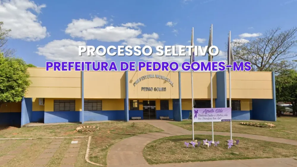 Prefeitura de Pedro Gomes abre seleção para Motoristas Escolares
