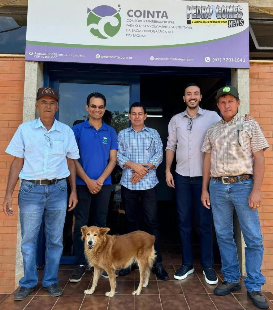 Prefeito Delegado Murilo firma parceria com COINTA para recuperação de ruas e estradas em Pedro Gomes