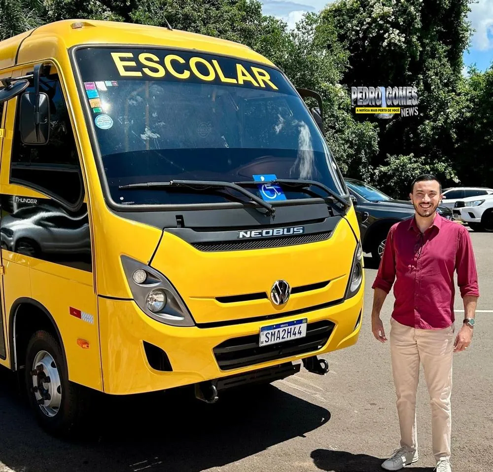 Transporte escolar em Pedro Gomes: Prefeito fala dos desafios e novos investimentos