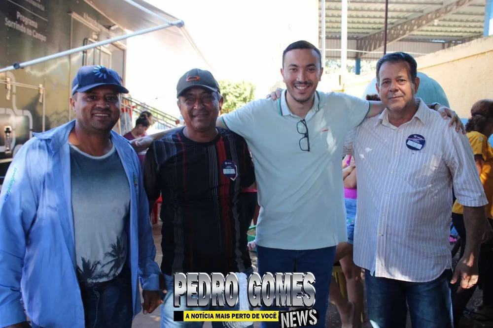 Pedro Gomes recebe Caravana da Saúde do Senar/MS, com atendimentos Especializados em Diversas áreas da Saúde.