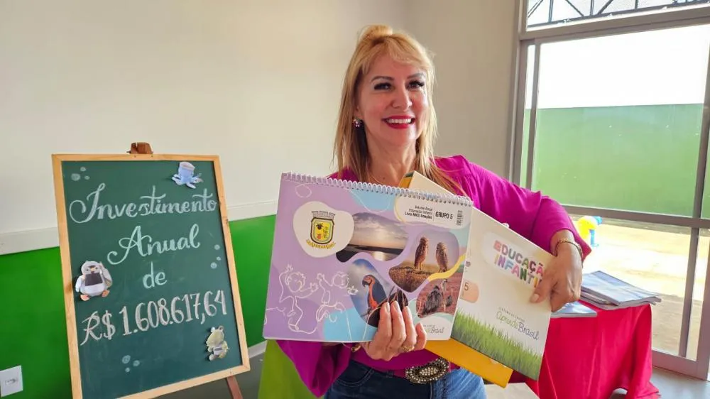 Prefeitura de Sonora entrega quase R$ 2 milhões em material escolar e didático