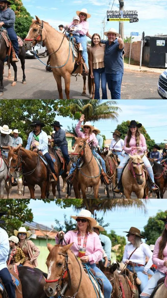 Cavalgada de Sonora: Sucesso Total com Almoço e Baile ao Final do Evento
