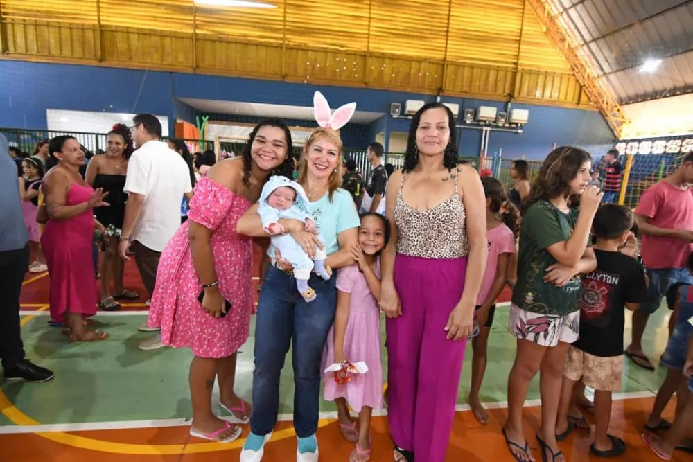 Prefeitura de Sonora promove celebração de Páscoa com alunos da rede municipal