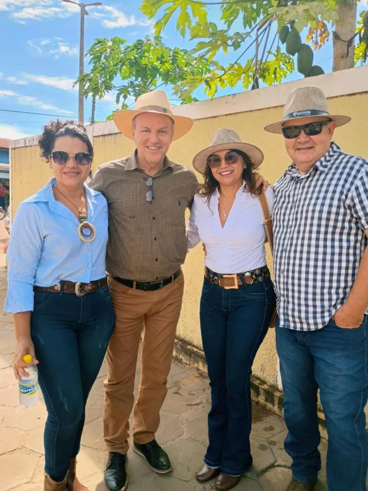Deputado Junior Mochi participa da 25ª Cavalgada da Amizade em Pedro Gomes