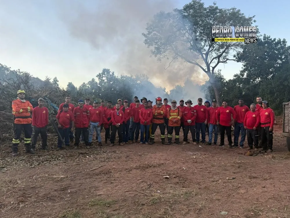 Equipe da Secretaria de Meio Ambiente de Pedro Gomes participa de treinamento sobre incêndios florestais e primeiros socorros em Alcinópolis