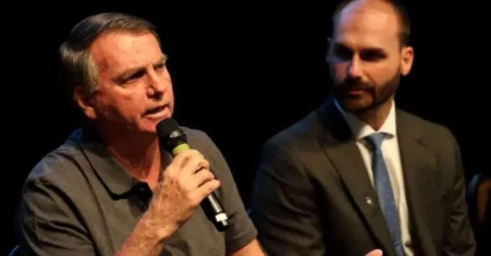 PF indicia Bolsonaro e Eduardo em inquérito sobre sanções dos EUA