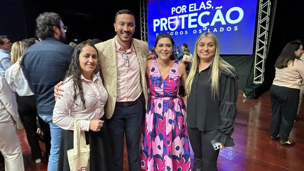 Prefeito Delegado Murilo cumpre agenda em Campo Grande e participa do encerramento da Campanha Agosto Lilás promovida pelo Governo do Estado