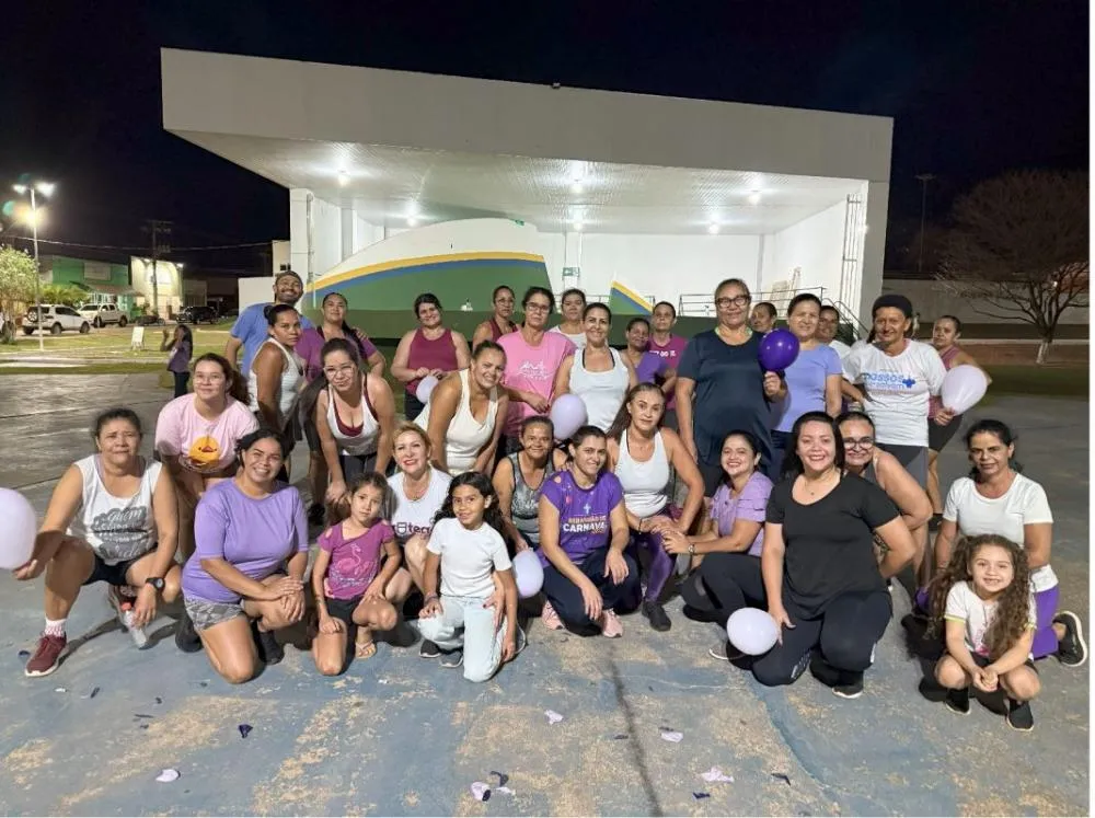 Sonora: Encerramento do Agosto Lilás reúne mulheres em aula de Zumba no Parque da Cidade