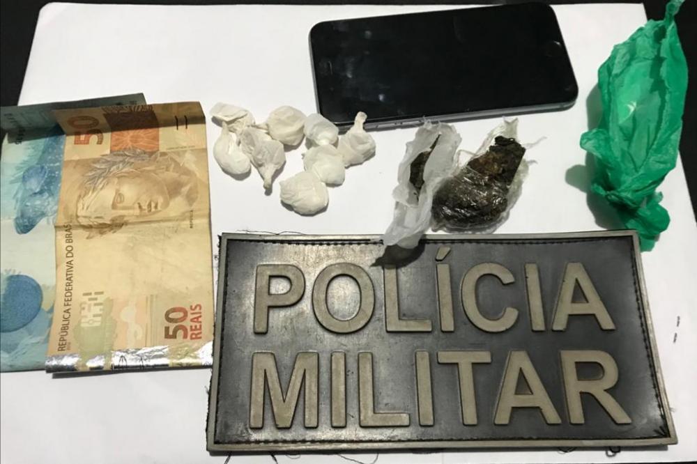 Polícia Militar de Sonora prende jovem por tráfico de drogas