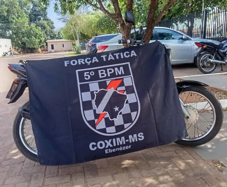 Polícia Militar prende homem por receptação e cumprimento de mandado de prisão em Coxim