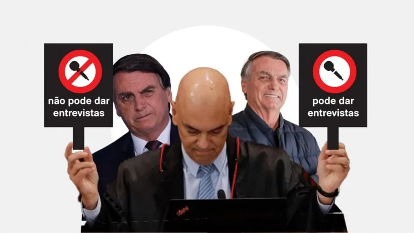 Moraes manda defesa decidir se Bolsonaro quer dar entrevistasoder 
