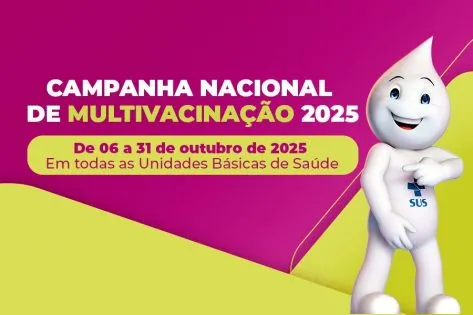 MS inicia campanha de multivacinação com foco na atualização da caderneta de crianças e adolescentes