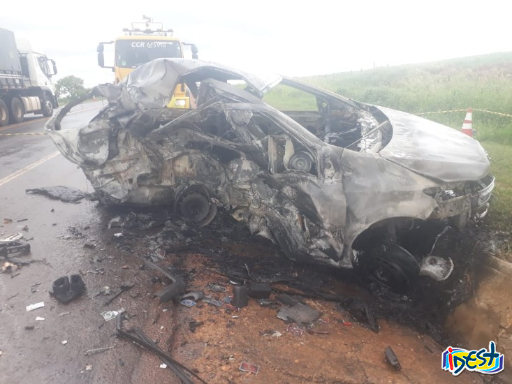 Acidente grave deixa pelo menos uma vítima fatal na BR-163 em Sonora