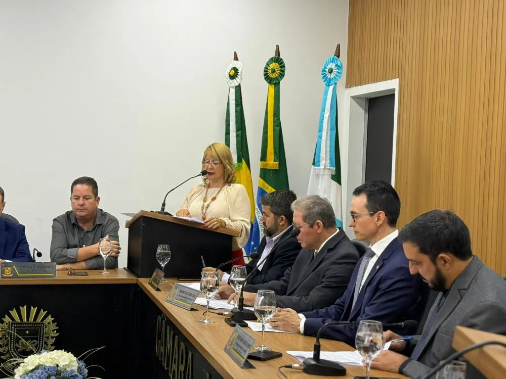 Prefeita Clarice participa da abertura dos trabalhos legislativos de 2026 e destaca avanços e novos projetos para Sonora