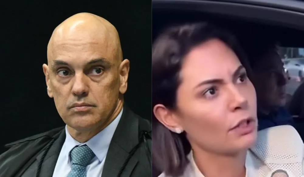 Moraes recebe Michelle para conversar sobre domiciliar a Bolsonaro
