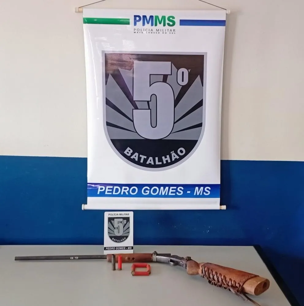 Homem é Detido em Flagrante por furto de animal e Posse Irregular de Arma de Fogo