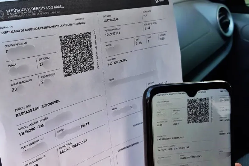 Detran altera calendário de licenciamento de veículos para 2026