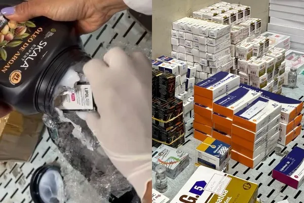 Em 75 dias, 1 tonelada de emagrecedores foi apreendida nos Correios da Capital