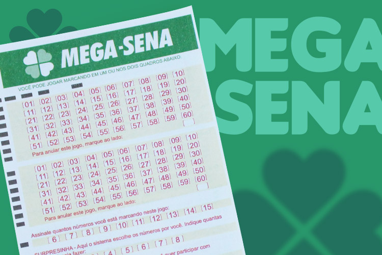 Mega-Sena: confira os números sorteados; prêmio vale R$ 71,6 milhões