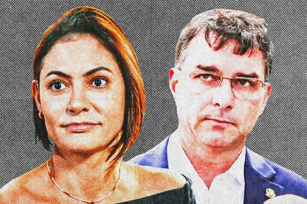 Michelle faz as pazes com Flávio Bolsonaro: “Vamos reunir um exército”
