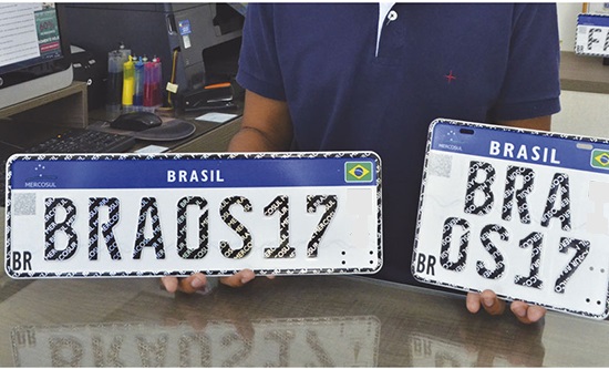 Preços das Placas do Mercosul têm nova redução em MS